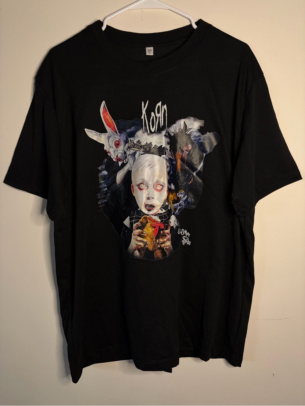 Korn Black Graphic Tee Size XL